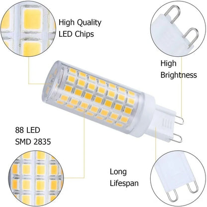 G9 led 5W  9W 12W 15W  20W  AC110V 220V   led lamp Led bulb SMD 2835 3014 LED g9 light Replace 30/40W halogen lamp light