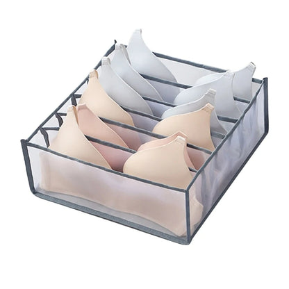 Organisateur de sous-vêtements, armoires à vêtements, boîte de rangement de placard, tiroir pliable, organisation de la maison et rangement de soutien-gorge, étagère de chambre à coucher