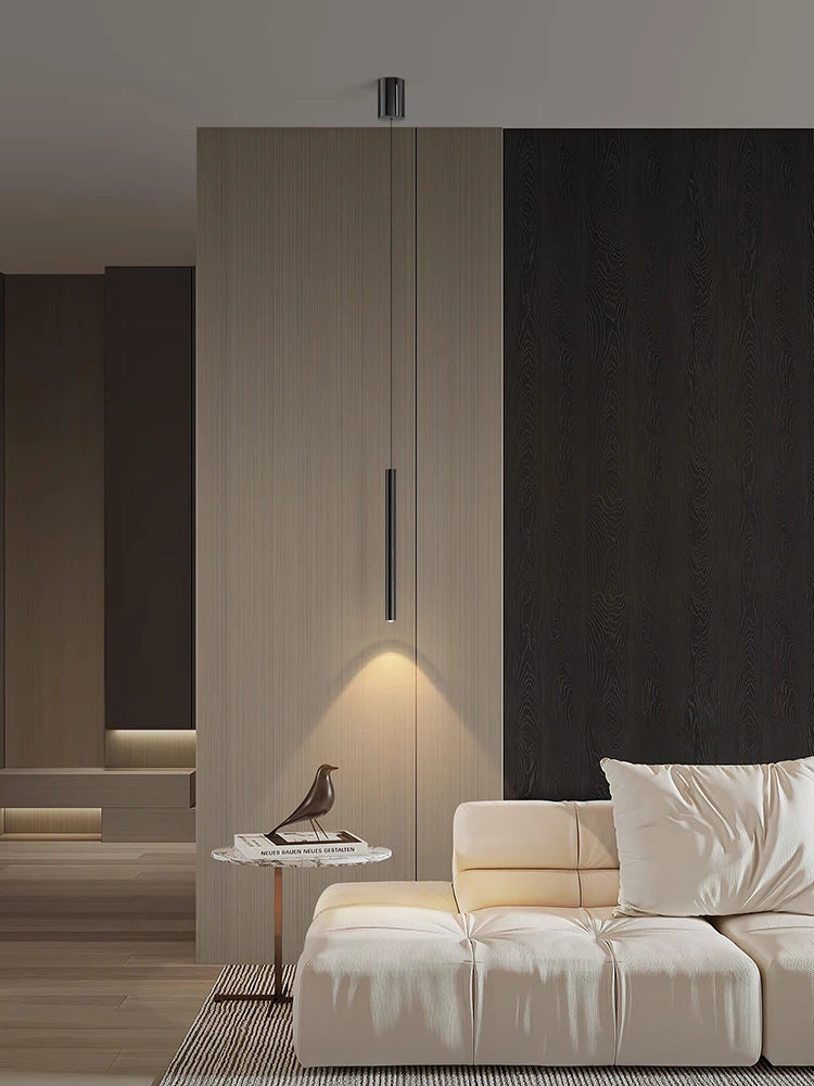 Lampe LED suspendue au design moderne, luminaire décoratif d'intérieur, idéal pour une chambre à coucher, une table de chevet, une salle à manger ou un salon