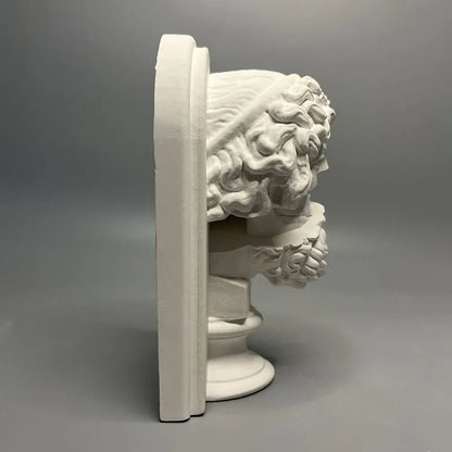 Estatua de Zeus, escultura de yeso de mitología romana de estilo europeo, figura de Dios creativa, adorno, decoración de mesa, regalo