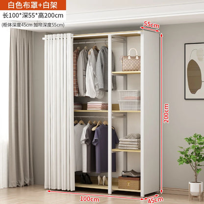 Room Display Wardrobes Clothes Storage Organizer Kids Garment Hangers Wardrobes Dressing Armoires De Vetement Salon Furnitures