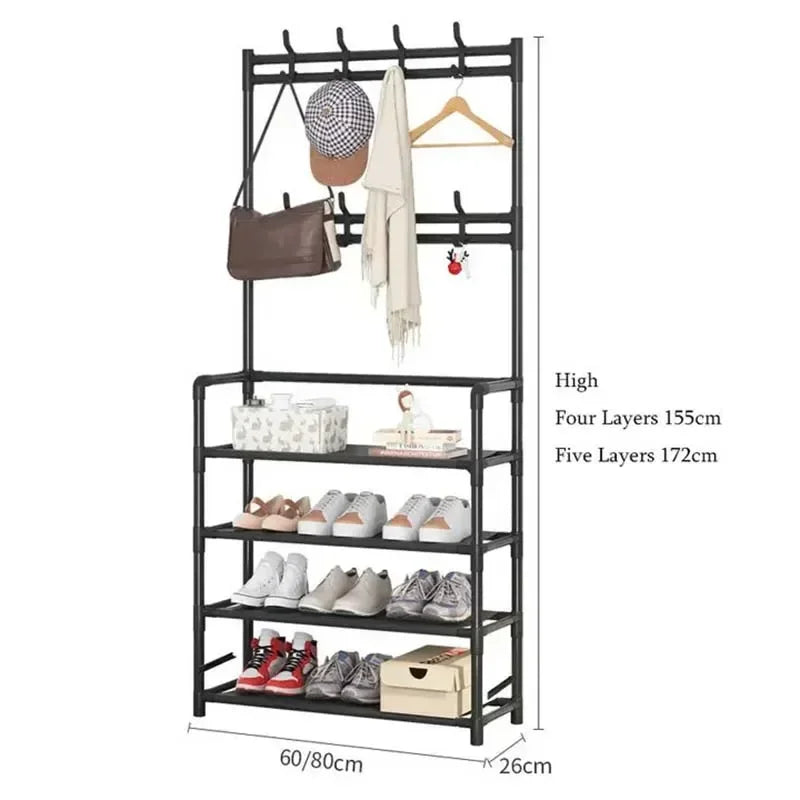 Multilayer Shoe Rack Cabinets Luxury Shoe Rack Shoebox Shoerack Shoes Metal Cabinet Shoe-shelf Bondage Furniture Storage Shelf