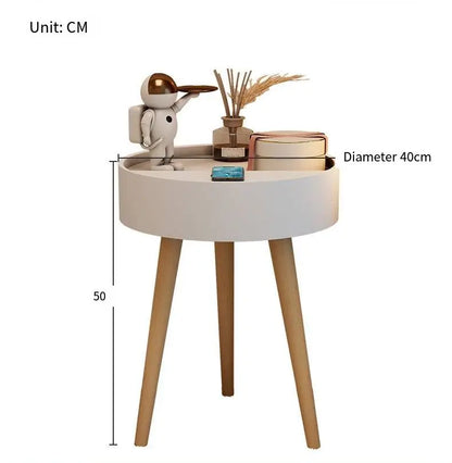 Table de chevet Simple, chargement sans fil Intelligent, Table de chevet nordique, étanche, antisalissure, anti-rayures, Table de rangement pour grand espace