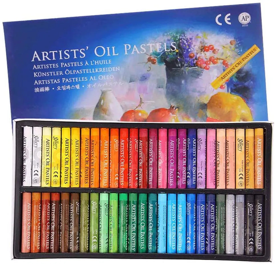 MUNGYO Artist Soft Oil Pastel Set 12/25/50 Professional Painting Drawing Graffiti Art Crayons Washable Round Non Toxic Sticks