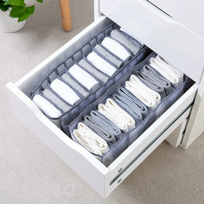 Organisateur de sous-vêtements, armoires à vêtements, boîte de rangement de placard, tiroir pliable, organisation de la maison et rangement de soutien-gorge, étagère de chambre à coucher