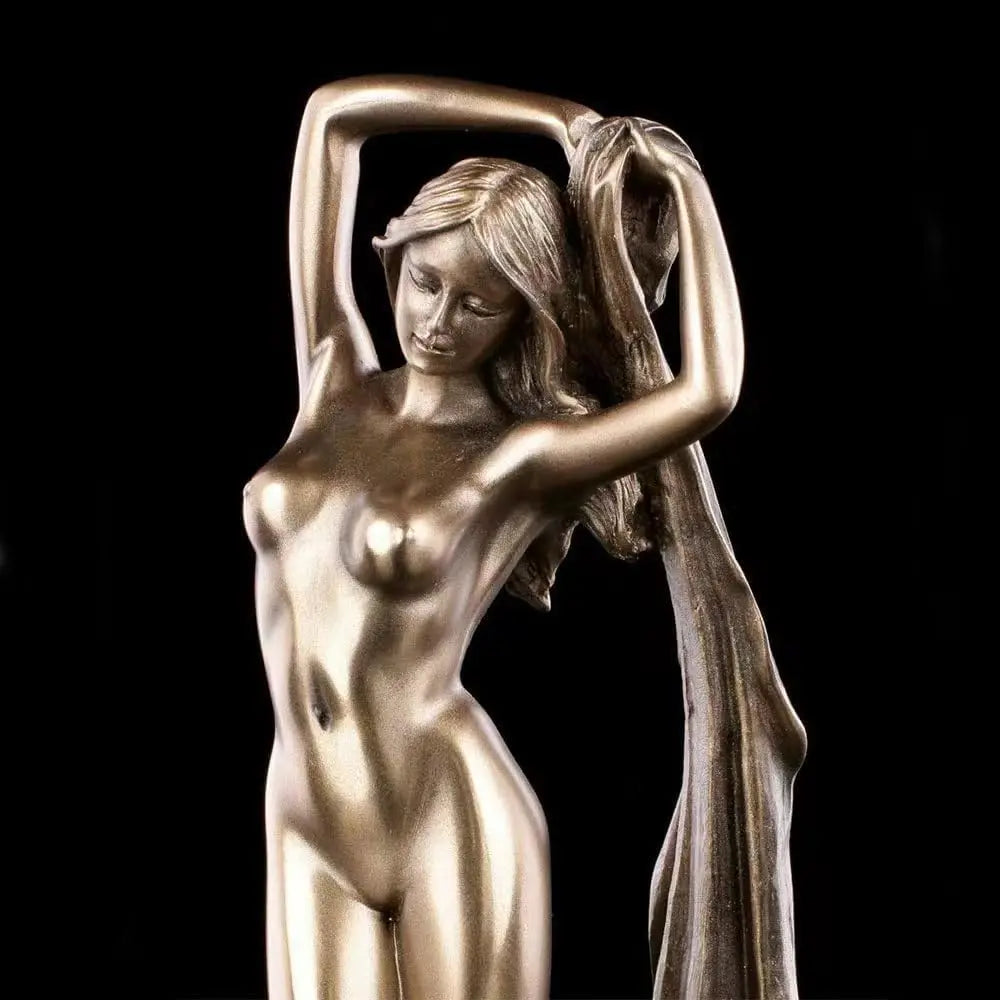 Statue de déesse en résine Sexy pour femme, Sculpture artistique féminine, ornements de Table, salon, salle à manger, bureau, décorations esthétiques, cadeaux