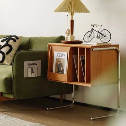 Tables De Chevet en bois massif, petite bibliothèque De salon, côté canapé, Tables De Chevet simples, armoire De balcon, Tables De rangement, meubles De Nuit