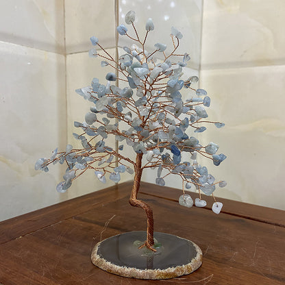 Room Decoration Bookshelf Crystal Tree Decoration