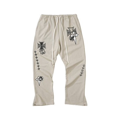 Men's Printed Patch Sanitary Pants