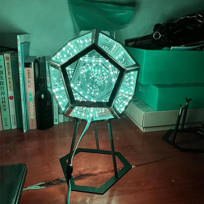 Creative Cool Infinite Dodecahedral Night Light