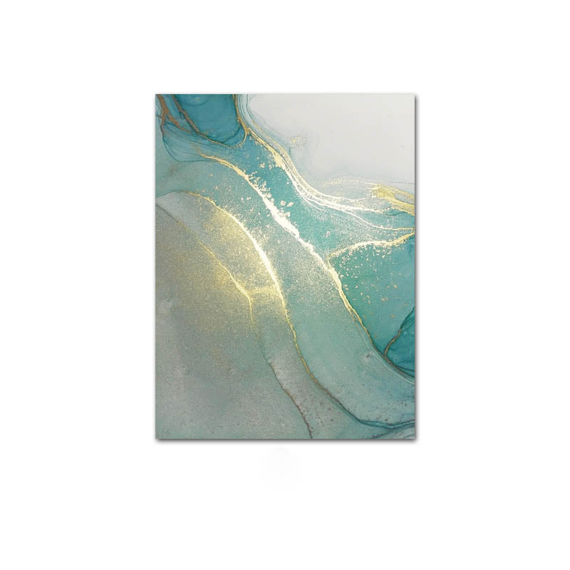 Póster de pintura abstracta en lienzo para decoración de sala de estar