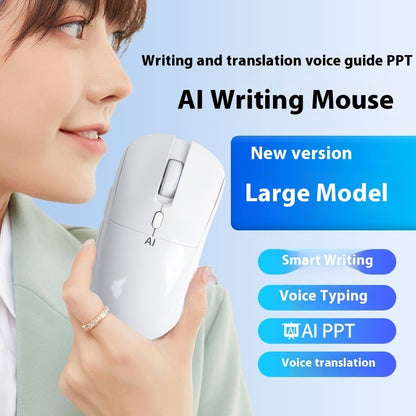 Ratón inalámbrico Bluetooth Ai, innovación de traducción, escritura, entrada de voz creativa multifuncional