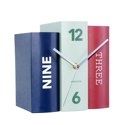 Retro Creative Electronic Book Clock