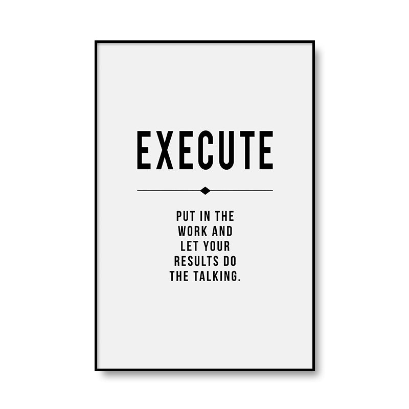 Printed Canvas Poster Modern Business Decor Office Wall Art Picture