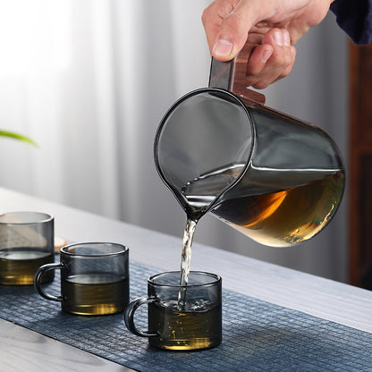 Tea Water Separation Teapot Heat-resistant Glass