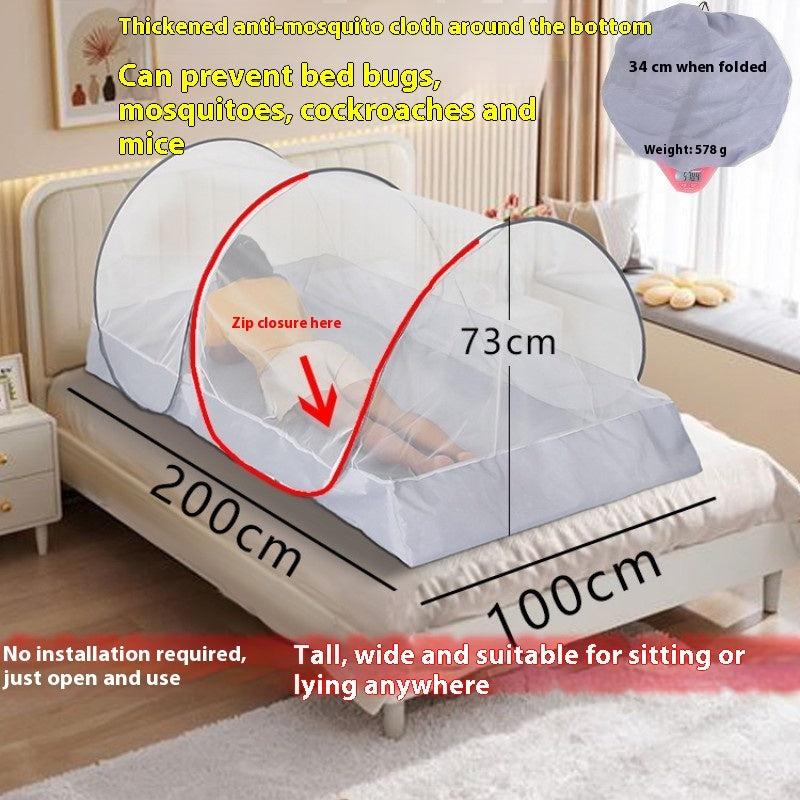 Outdoor Camping Installation-free Portable Foldable Mosquito Net