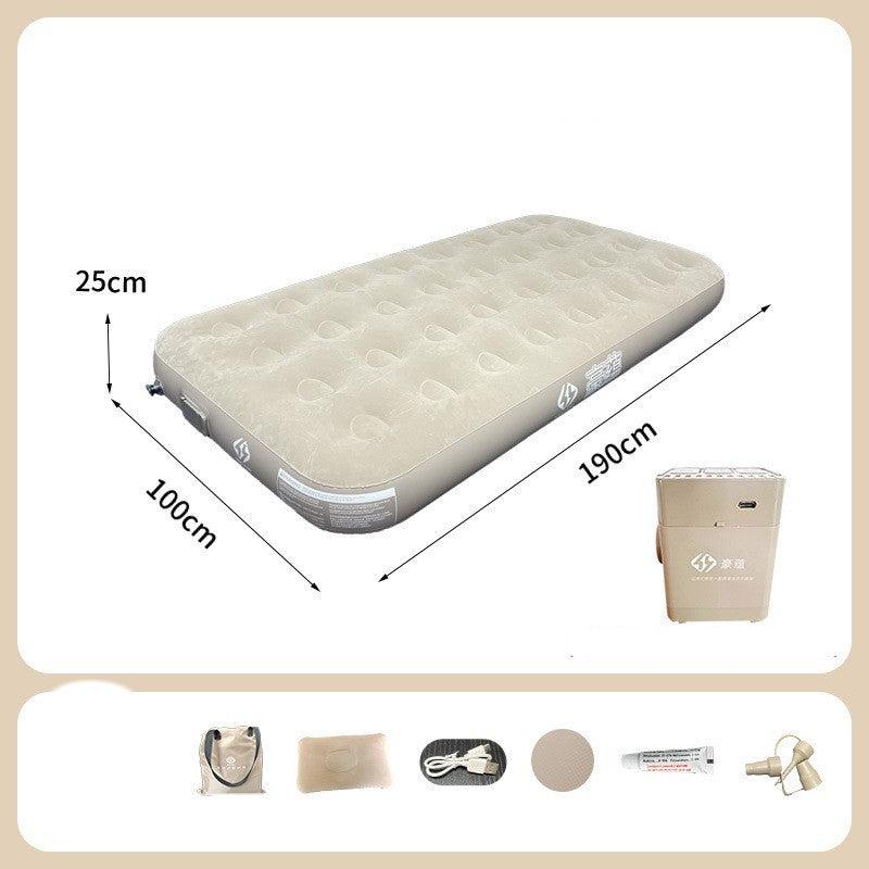 Thickened Flocking Bed Folding Floatation Bed