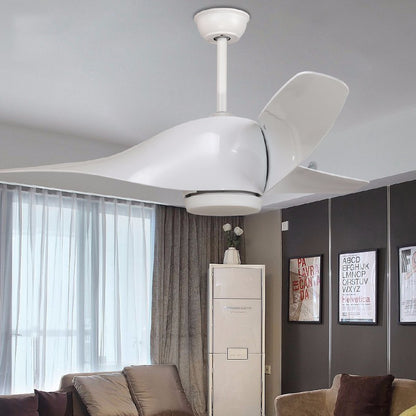 Rétro ventilateur en spirale feuille ventilateur de plafond lumière simple