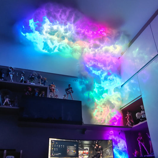 Thundercloud Light Smart Creative Escape Room Decoration Bar