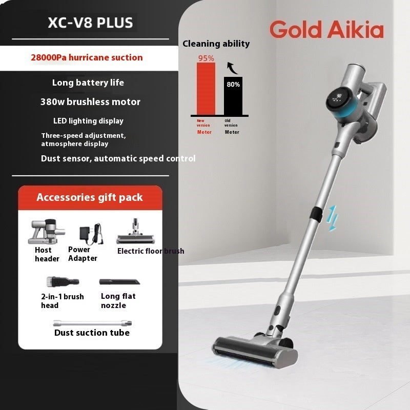 Vacuum Cleaner Household Wireless Large Suction And Long Endurance