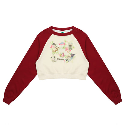 Puppy XINGX Printed Crew Neck Sweatshirt