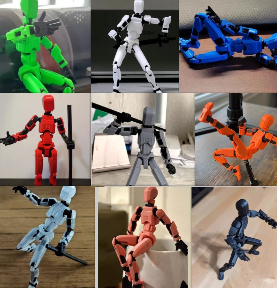 Robot Shapeshift mobile multi-articulé 2.0, Mannequin imprimé en 3D, modèle d'action factice, poupée, jouet, cadeau pour enfant