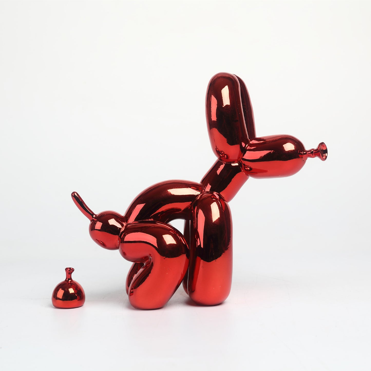 Mini Poop Balloon Dog Healing Decoration Sculpture