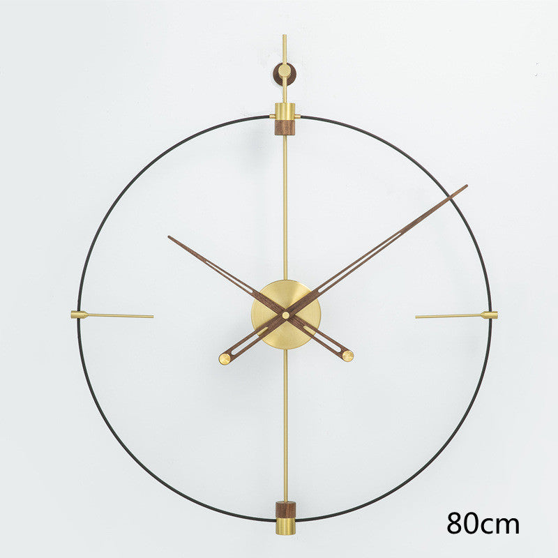 Nordic Simple Creative Living Room Home Fashion Mute Large Size Art Wall Clock