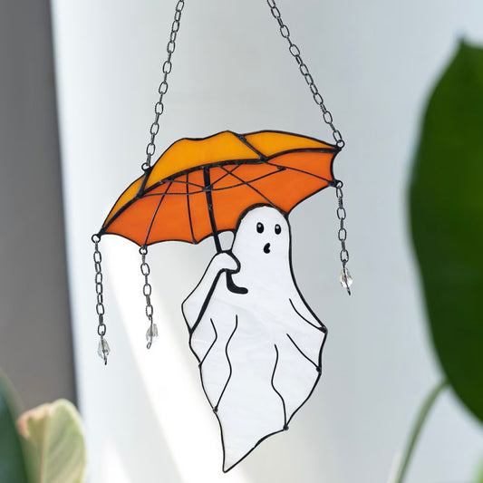 Nouvelle décoration d'Halloween à suspendre en forme de fantôme mystérieux et drôle