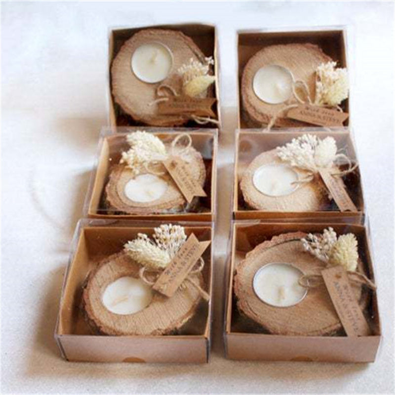 Wedding Decoration Supplies Scented Candles Souvenirs Engraved Name