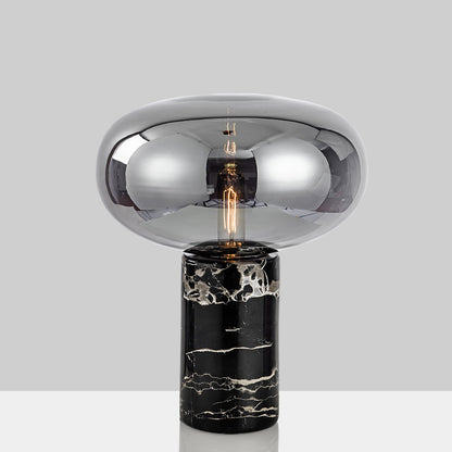 Lampe boule de verre Post-moderne de luxe, design Simple, pour chambre à coucher et salon