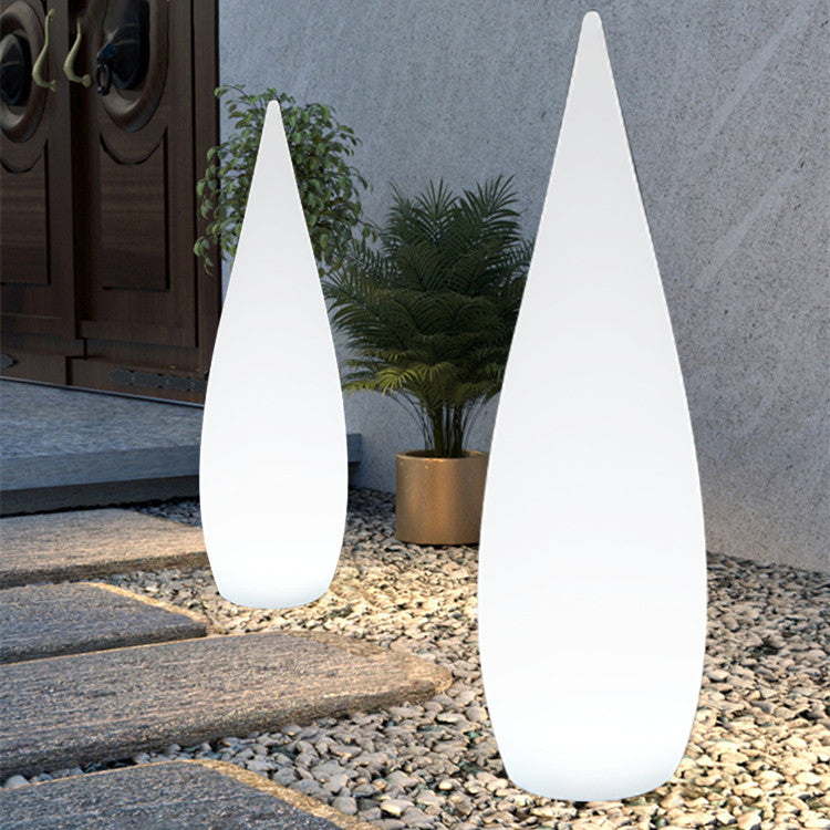 Outdoor Landscape Courtyard Simple Solar Waterproof Drip Floor Lamp