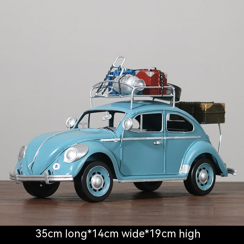 Retro Iron Art Classic Car Model Props Decorative Crafts Decoration Home