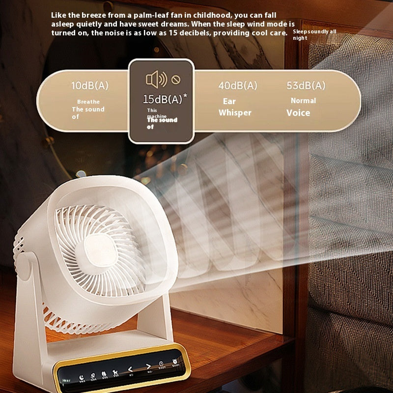 Circulateur d'air domestique intelligent pour ventilateur de bureau