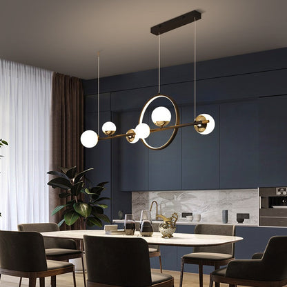 Nordic Creative Restaurant Long Chandelier Modern Simple Personality