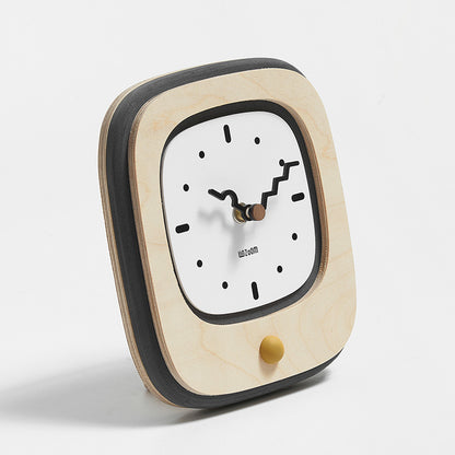 Mandelda Modern Minimalist Creative Clock Home Office Desk Decoration