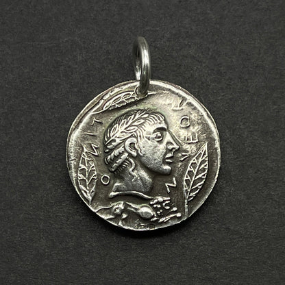 Non Fading Sterling Silver Coin Necklace