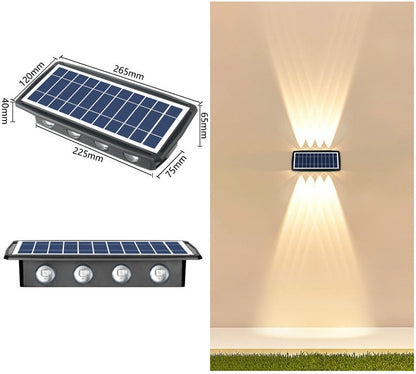 Imperméabilisation des appliques murales extérieures solaires