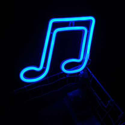 LED Musical Note Decorative Neon Lights