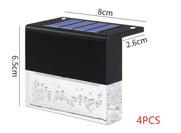 Nueva luz impermeable de la cerca del paso de la luz solar del RGB LED