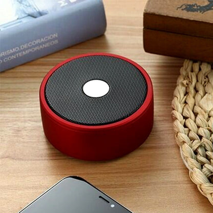 Audio Bluetooth inalámbrico pequeño cañón de acero