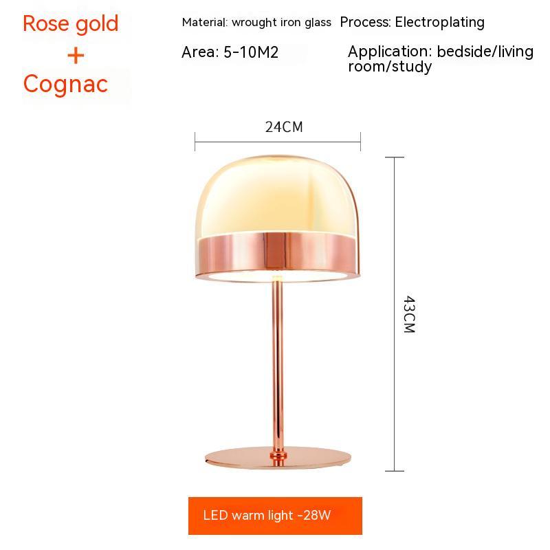 Nordic Glass Creative Modern Simple And Light Luxury Table Lamp