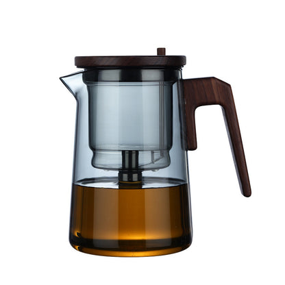 Tea Water Separation Teapot Heat-resistant Glass