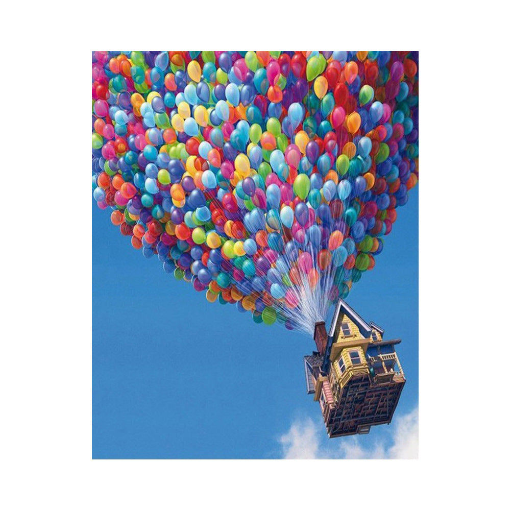 Digital Oil Painting DIY Hot Air Balloon