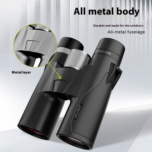 HD Night Vision Prism Binoculars Portable High Power Outdoor Waterproof