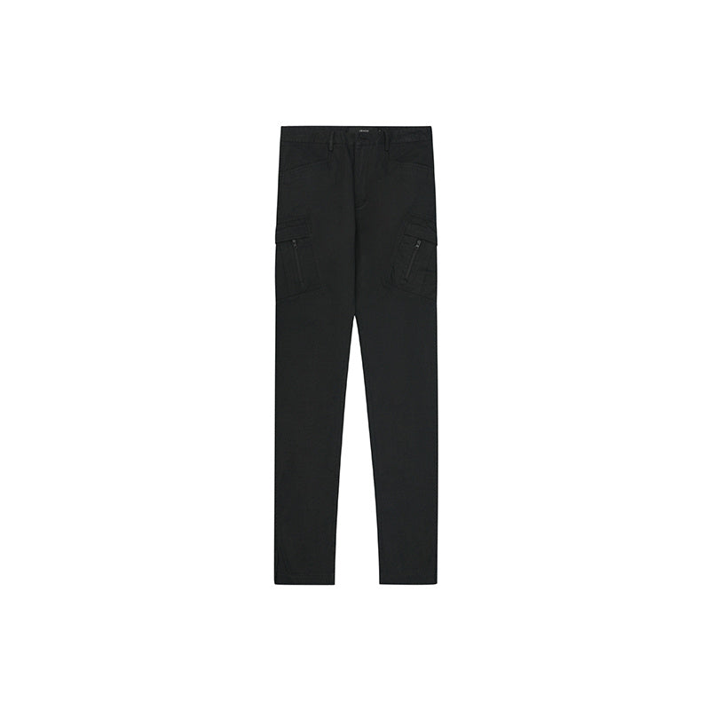 Pantalon droit décontracté polyvalent High Street