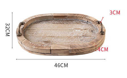 Bandeja De Cedro Portátil Antigua Vintage De Madera Con Asa Fotografía De Alimentos