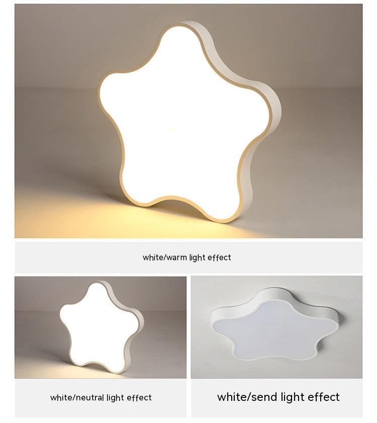 Five-pointed Star Ceiling Lamp Children's Room