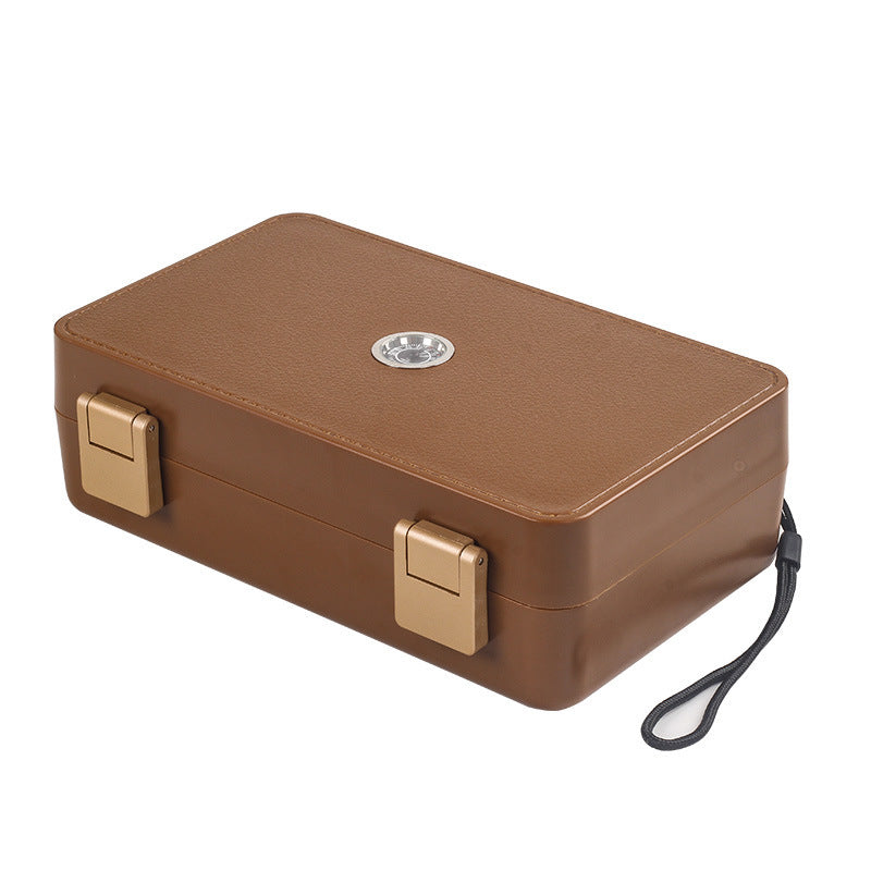 Humidor de cigarros de plástico antipresión impermeable sellado