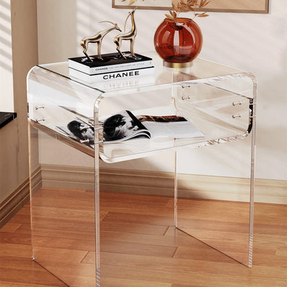 Home Transparent Acrylic Tea Table